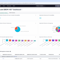 SBOM-HQ dashboard