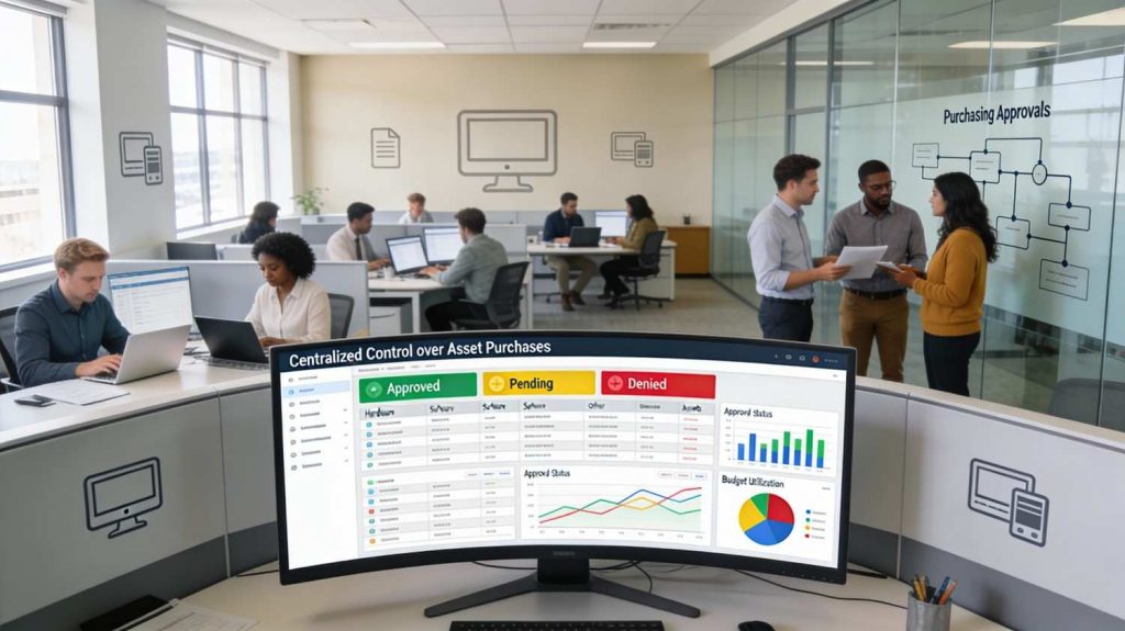 centralized control over asset purchases eracent image